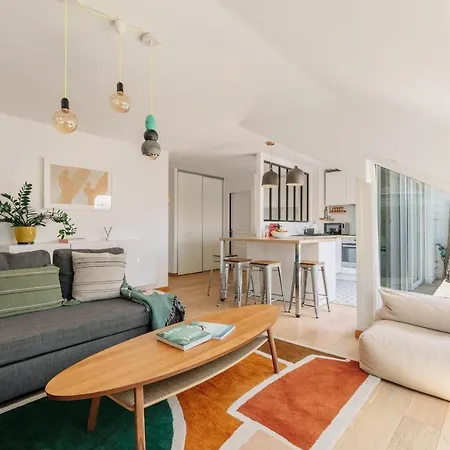 Apartment Little Bibi Terrace - Cote Des Basques And Private Garage Biarritz