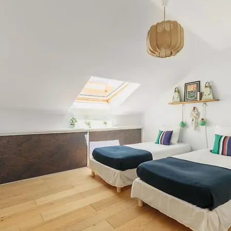 Little Bibi Terrace - Cote Des Basques And Private Garage Apartmán *