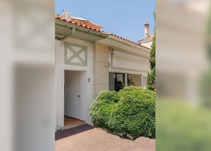 Little Bibi Terrace - Cote Des Basques And Private Garage Apartmán