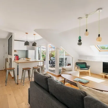 Little Bibi Terrace - Cote Des Basques And Private Garage *