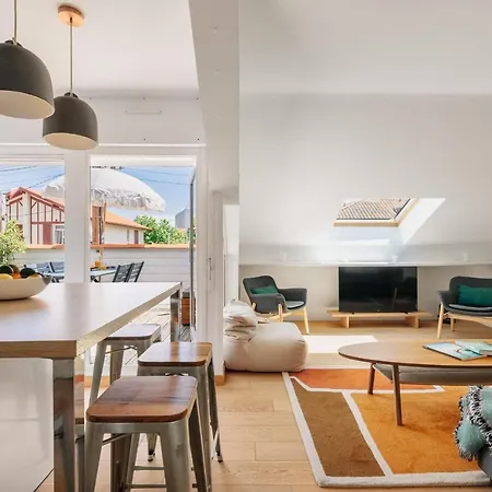 Little Bibi Terrace - Cote Des Basques And Private Garage Biarritz
