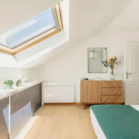 Lägenhet Little Bibi Terrace - Cote Des Basques And Private Garage Biarritz