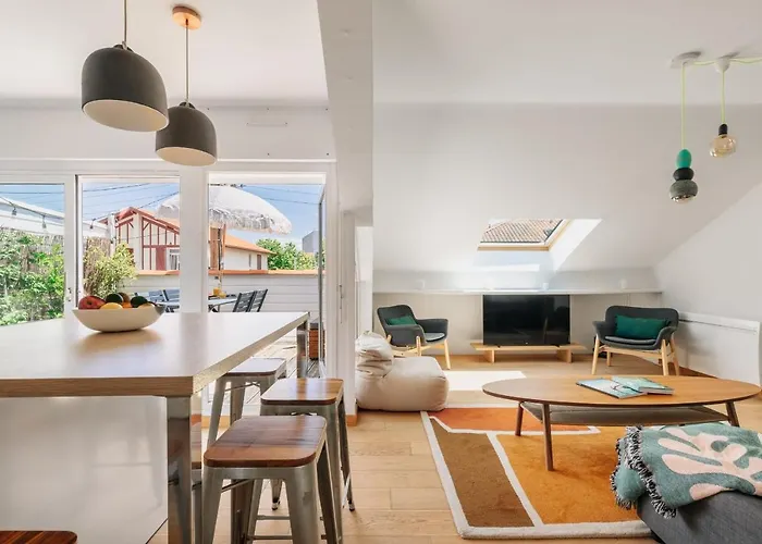 Little Bibi Terrace - Cote Des Basques And Private Garage بياريتز