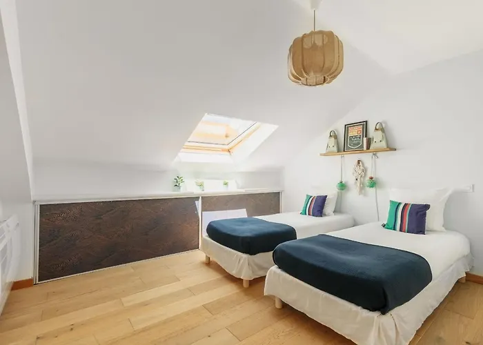 Little Bibi Terrace - Cote Des Basques And Private Garage شقة *