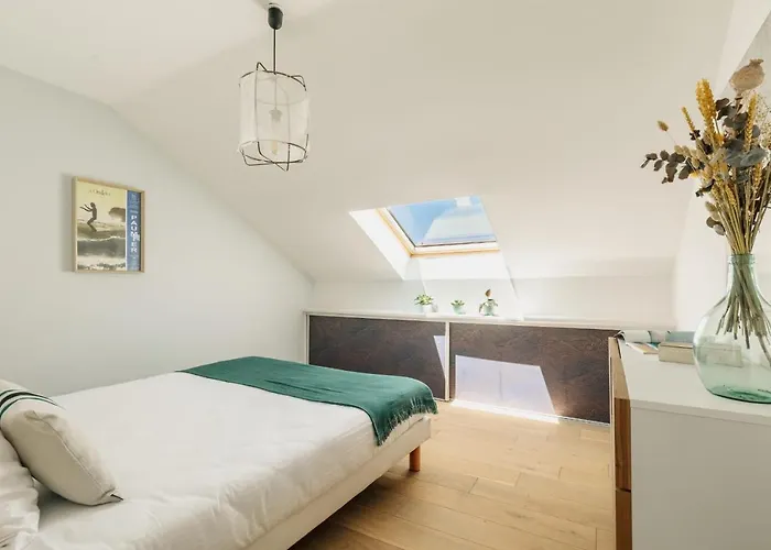 Little Bibi Terrace - Cote Des Basques And Private Garage Lejlighed *