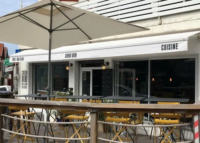 Lejlighed Little Bibi Terrace - Cote Des Basques And Private Garage